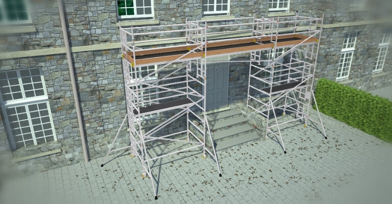 Do More with BoSS End-Linked Towers BoSS End-Linked Aluminium Access Towers