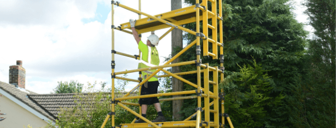 BoSS Zone:1 Fibreglass Access Tower Assembly