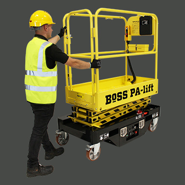 BoSS Push Around Scissor Lift Literature Collection