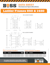 S140012 - BoSS Data Sheet - Ladder Frames 850 & 1450