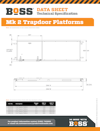 S140013 - BoSS Data Sheet - Mk 2 Trapdoor Platforms