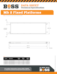 S140014 - BoSS Data Sheet - Mk 2 Fixed Platforms