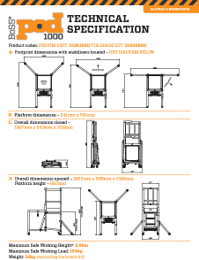 BoSS Pod 1000 Low Level Access Data Sheet