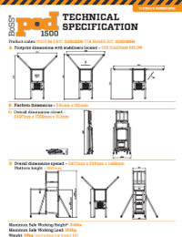 BoSS Pod 1500 Low Level Access Data Sheet