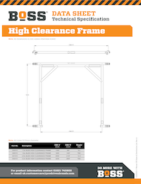 S150003 - BoSS Data Sheet - High Clearance Frame