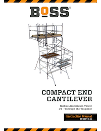 BoSS Instruction Manual Compact End Cantilever