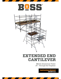 BoSS Instruction Manual Extended End Cantilever