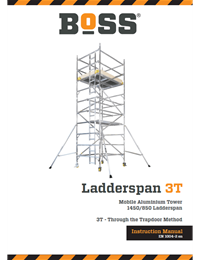 BoSS Ladderspan 3T Access Tower Instruction Manual