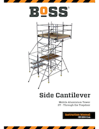 BoSS Instruction Manual Side Cantilever