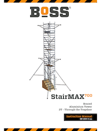 BoSS Instruction Manual StairMAX 700 Braced