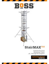 BoSS Instruction Manual StairMAX 700 Guardrail