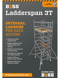 BoSS Leaflet - Ladderspan 3T Access Tower