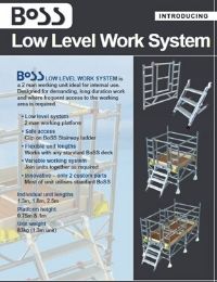 Low Level Work System Product Leaflet