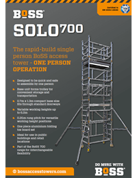 BoSS SOLO 700 Product Leaflet