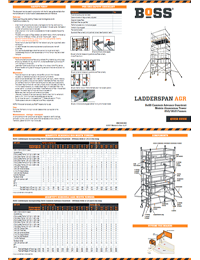 BoSS Ladderspan AGR Quick Guide