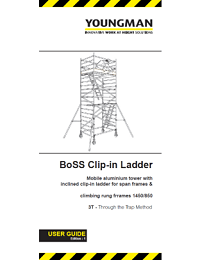 BoSS User Guide - Clip-in Ladder for Span Frames and Climbing Rung Frames