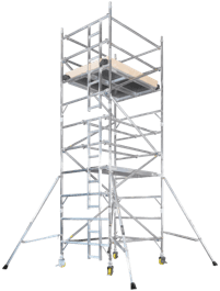 BoSS Ladderspan Aluminium Access Tower 3T Double Width