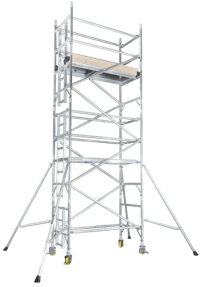 BoSS Ladderspan Aluminium Access Tower 3T Single Width