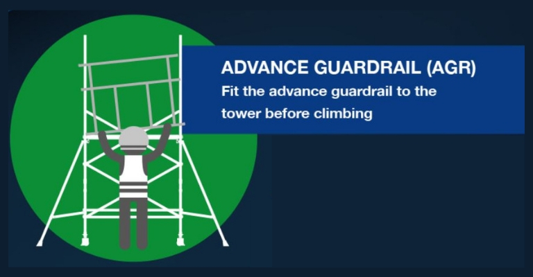 Approved tower build methods - Advance Guardrail AGR